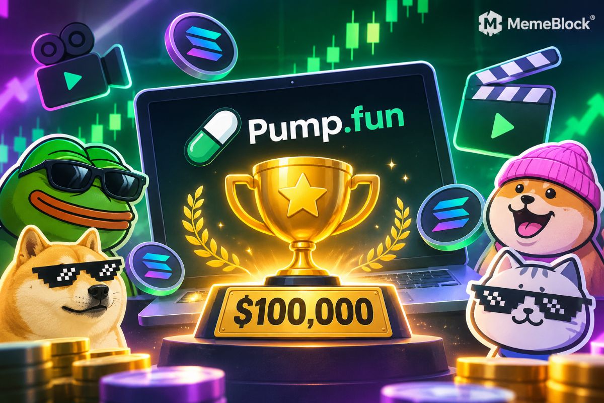Pump.fun launches its Creator Program with boosted referral rewards, weekly bonuses and a $100,000 competition for its top five creators starting November 2.