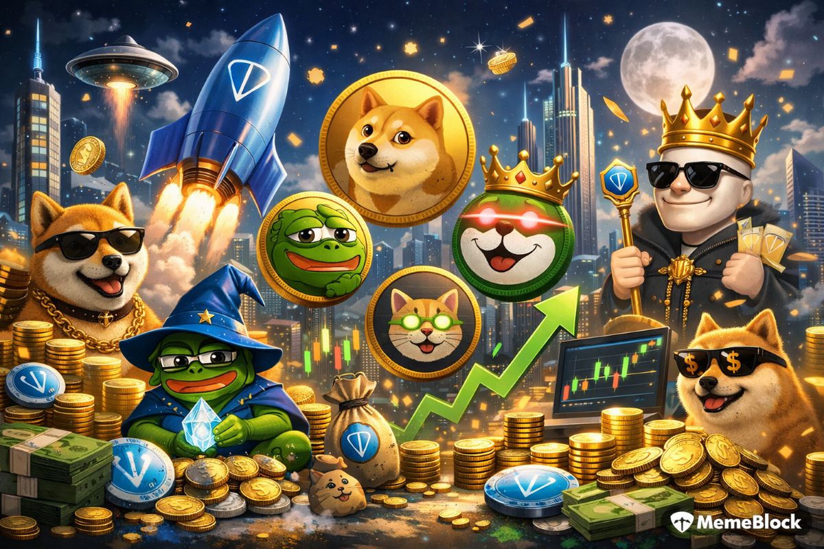 Top 10 TON Blockchain Memecoins