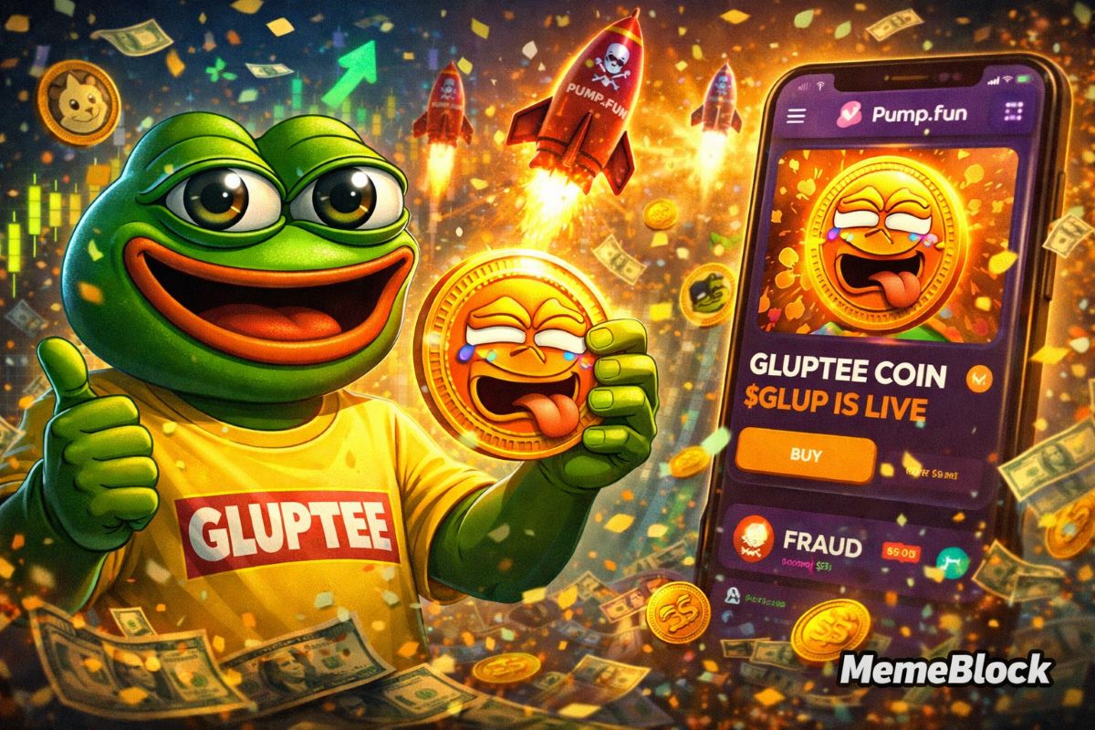 Gluptee Coin (GLUP) Memecoin
