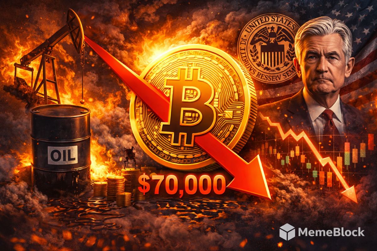 Bitcoin Falls to $70K