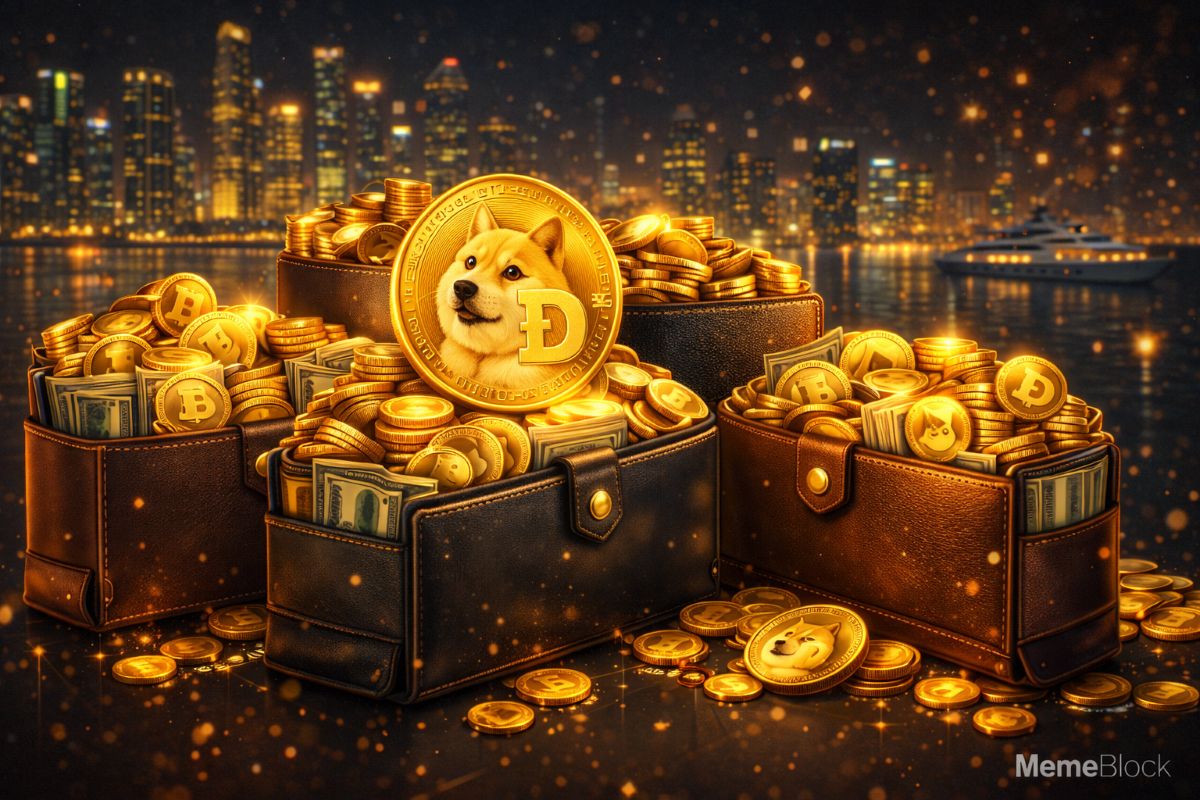 Millionaire Wallets Quietly Accumulate Dogecoin