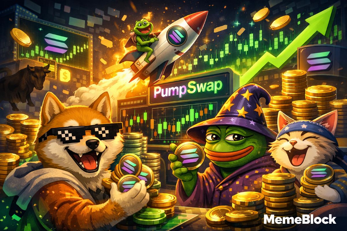 Trading of Solana Memecoin