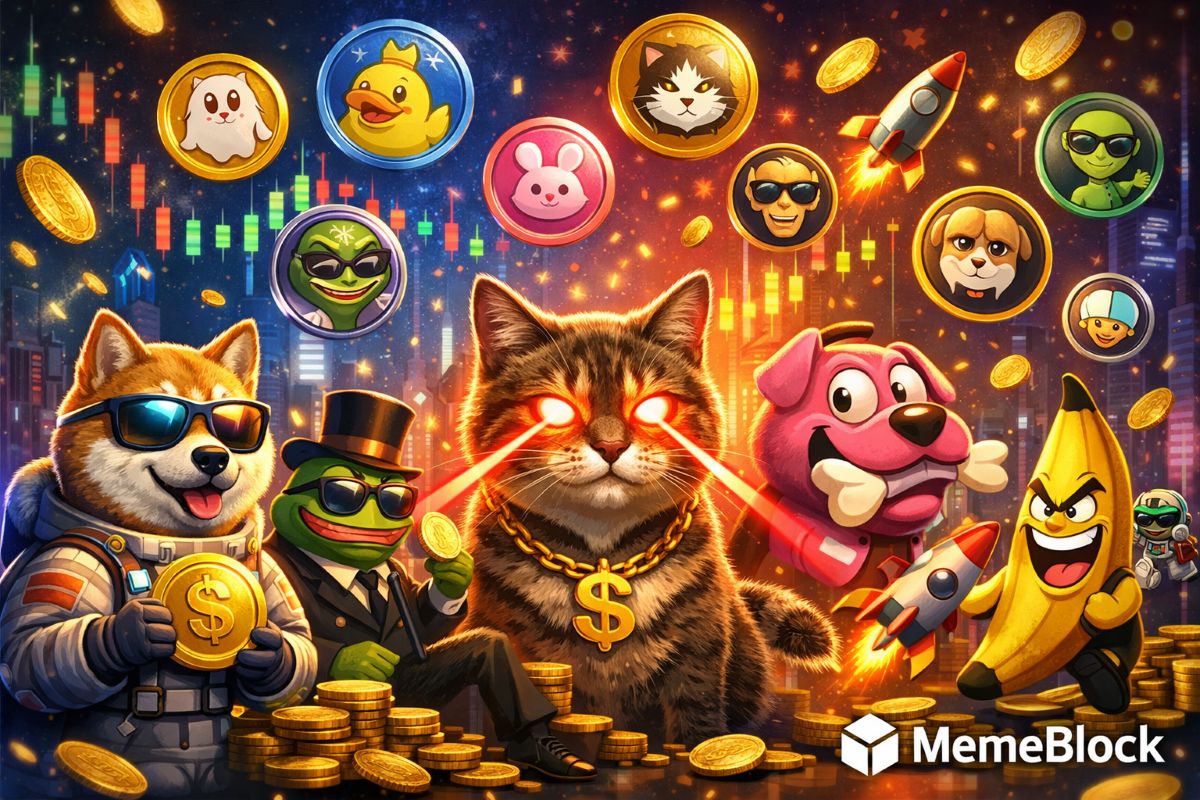 Top 10 Newly Launched Memecoins