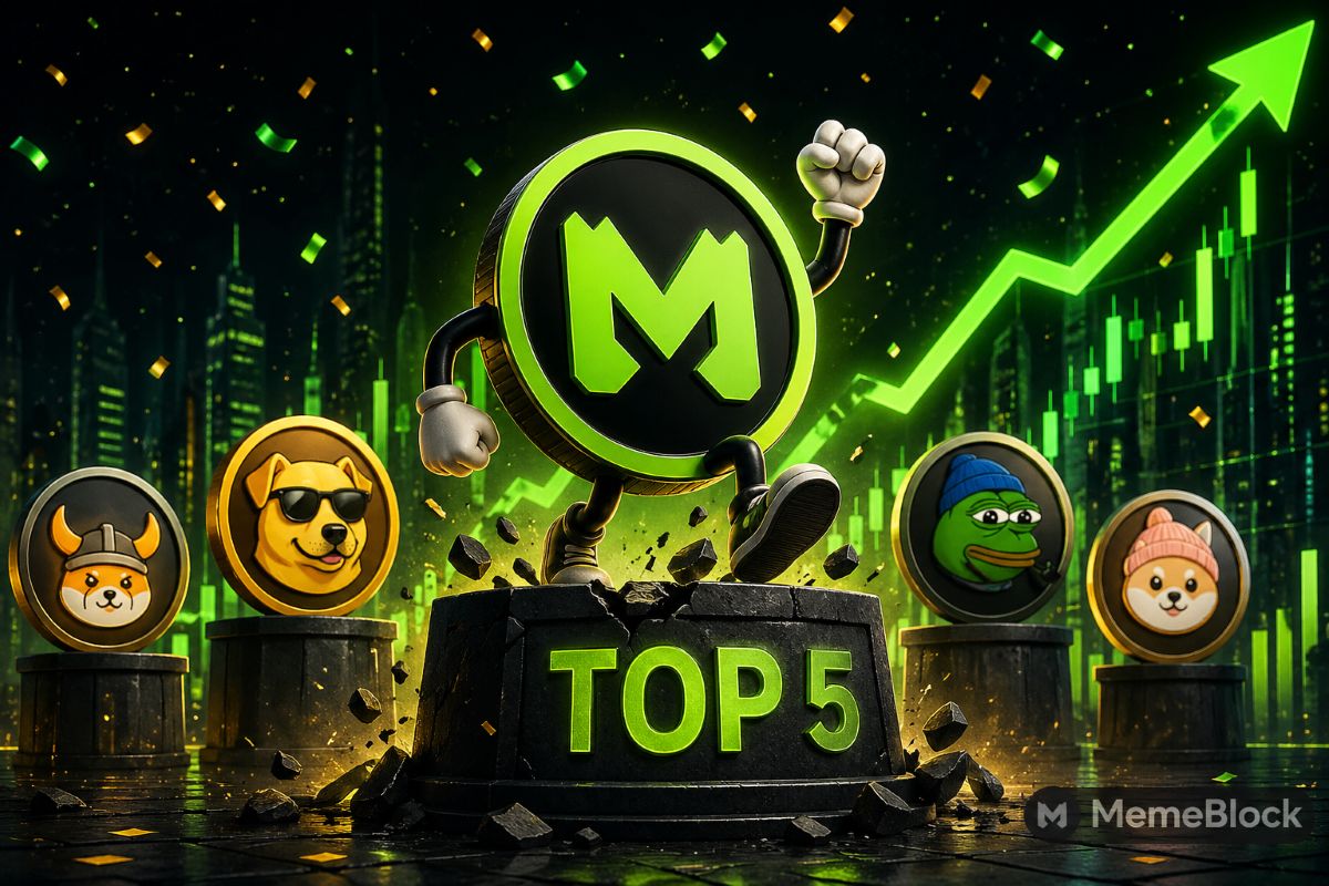 MemeCore Into Top Five Memecoin