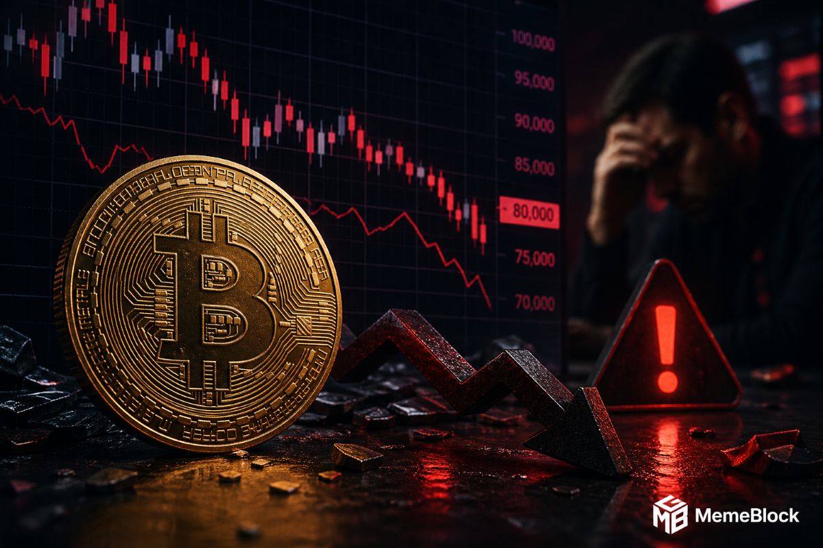 Bitcoin Struggles Below $80K