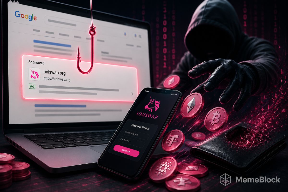 Uniswap Google Ads Phishing Scam