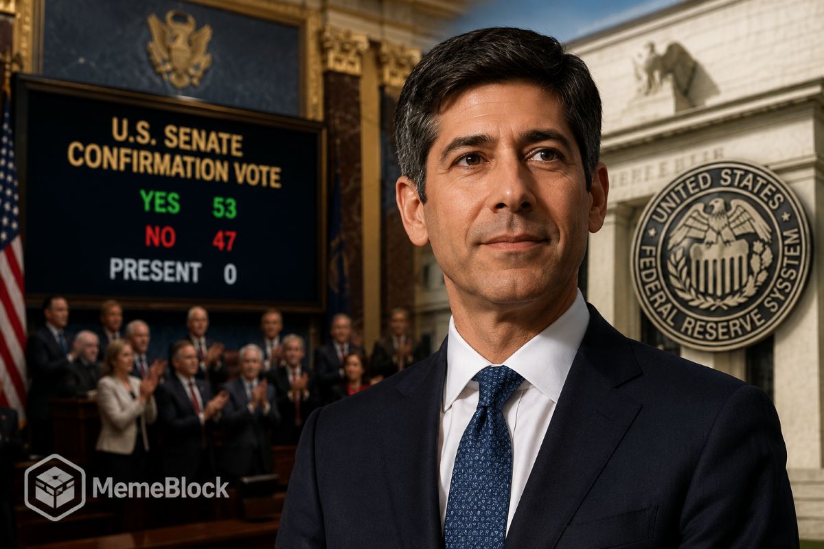 Senate Confirms Kevin Warsh