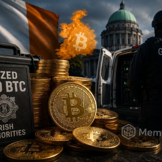 Irish Authorities Seize Additional 500 BTC