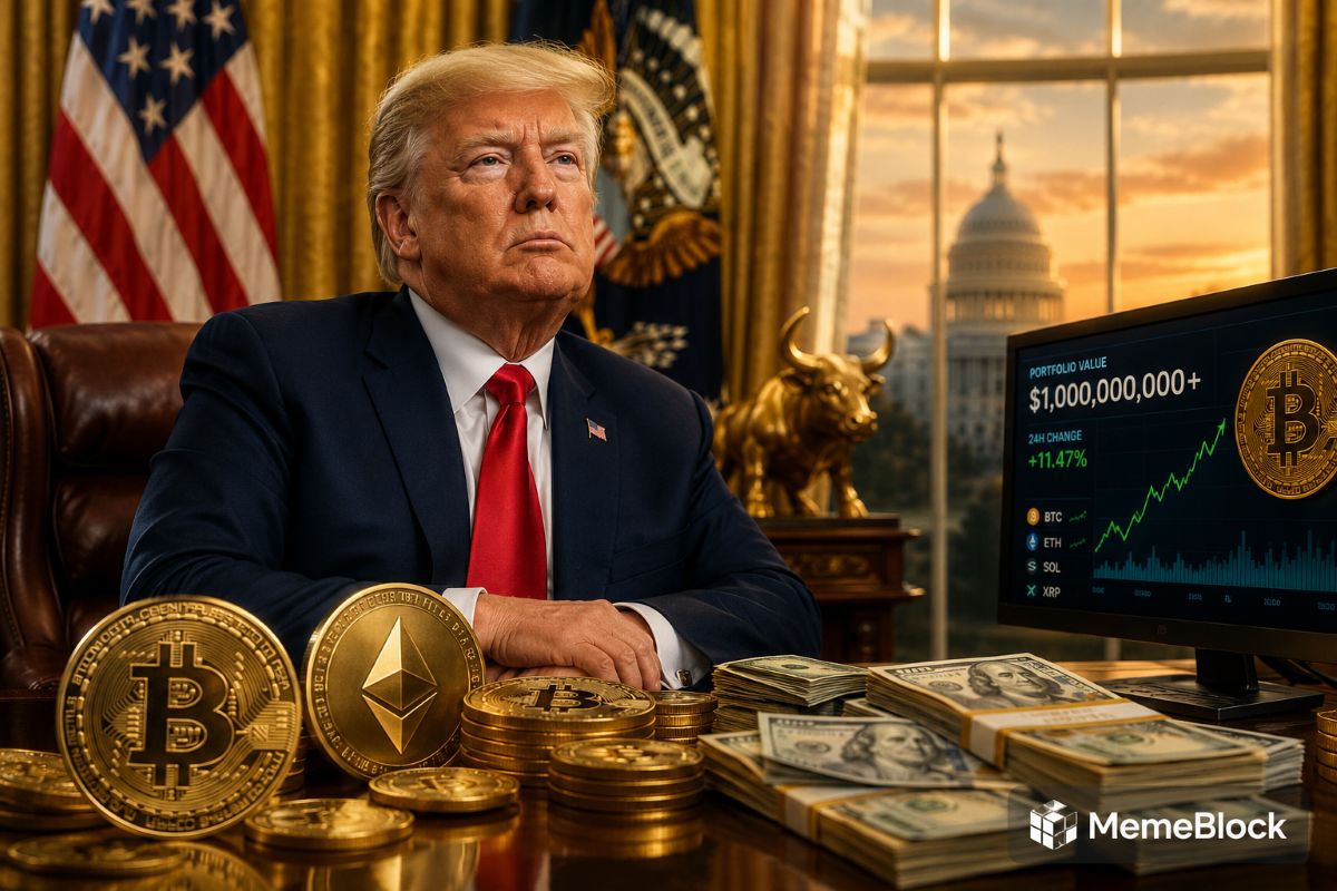 Trump's $1 billion in crypto-related income