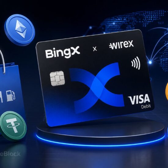 BingX's Visa Debit Card
