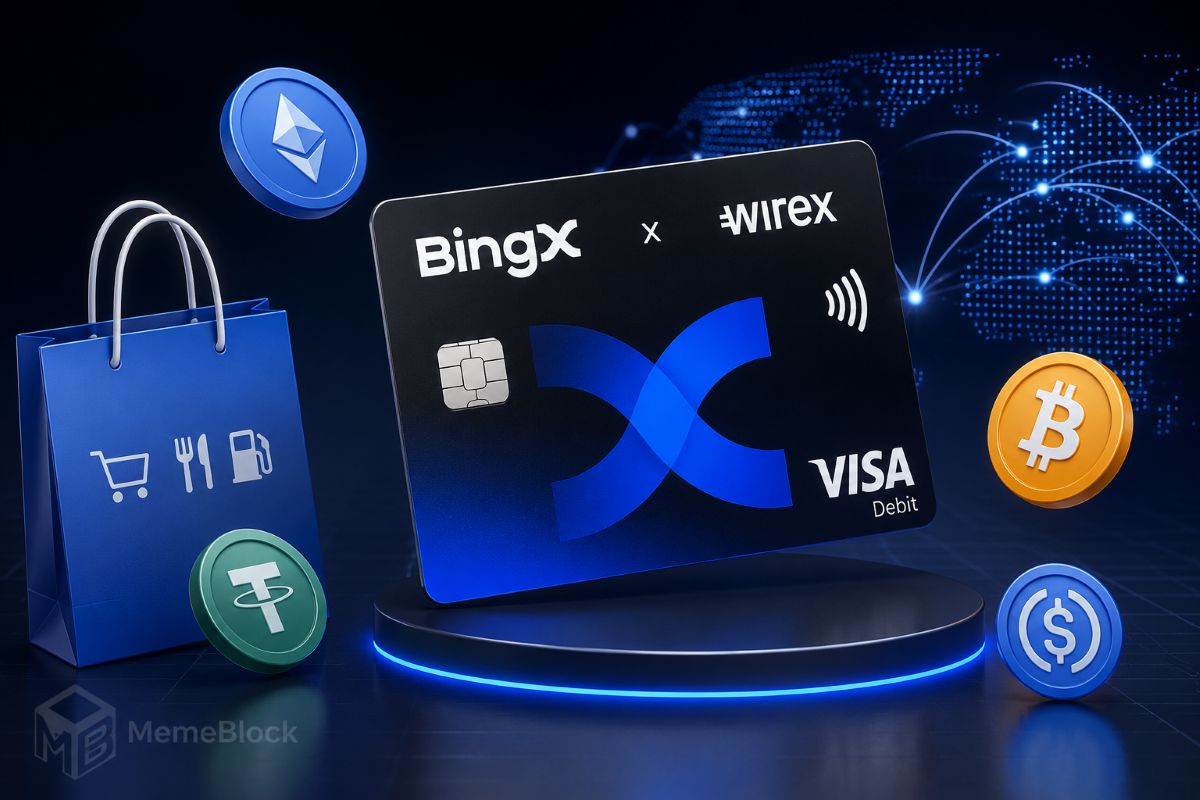 BingX's Visa Debit Card