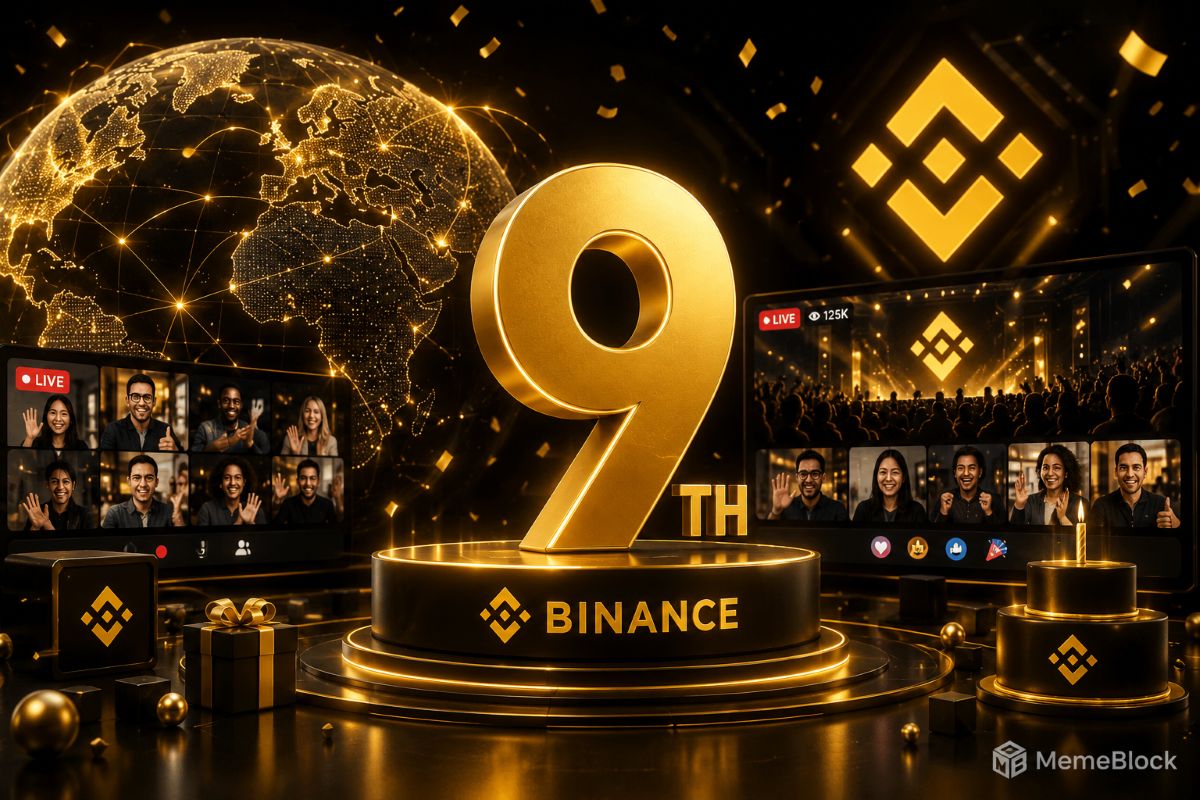 Binance Celebrates 9th Anniversary