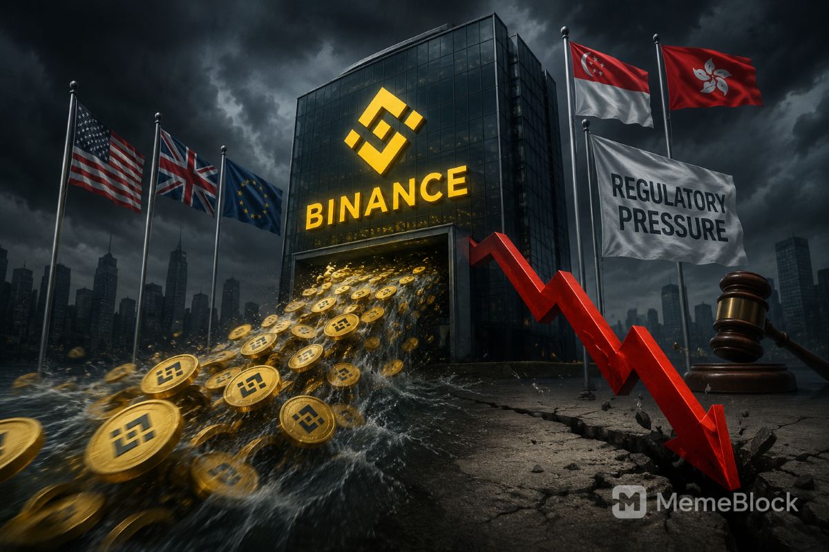 Binance's $1.8B Monthly Net Outflows