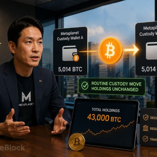 Metaplanet Bitcoin transfer