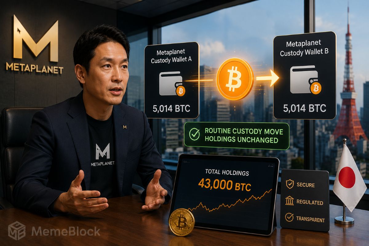 Metaplanet Bitcoin transfer