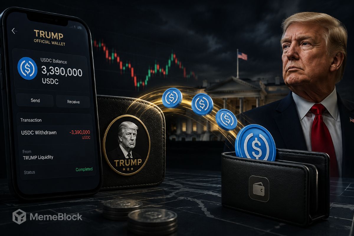 Official Trump memecoin,