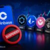 Coinbase suspends trading